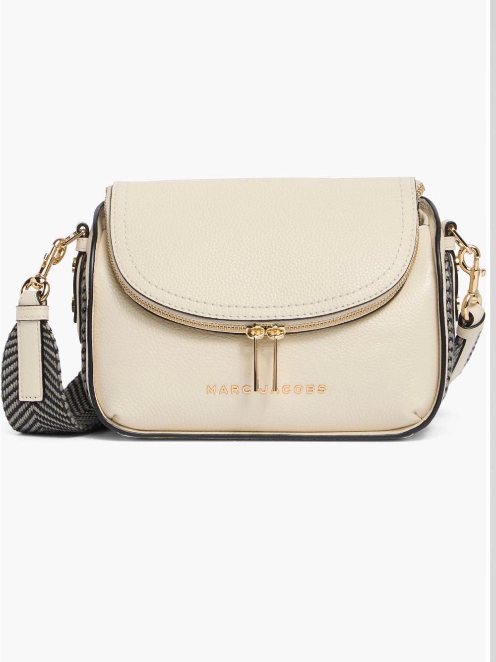 Marc Jacobs Cream Groove 2.0 with Webbing Mini Messenger Bag